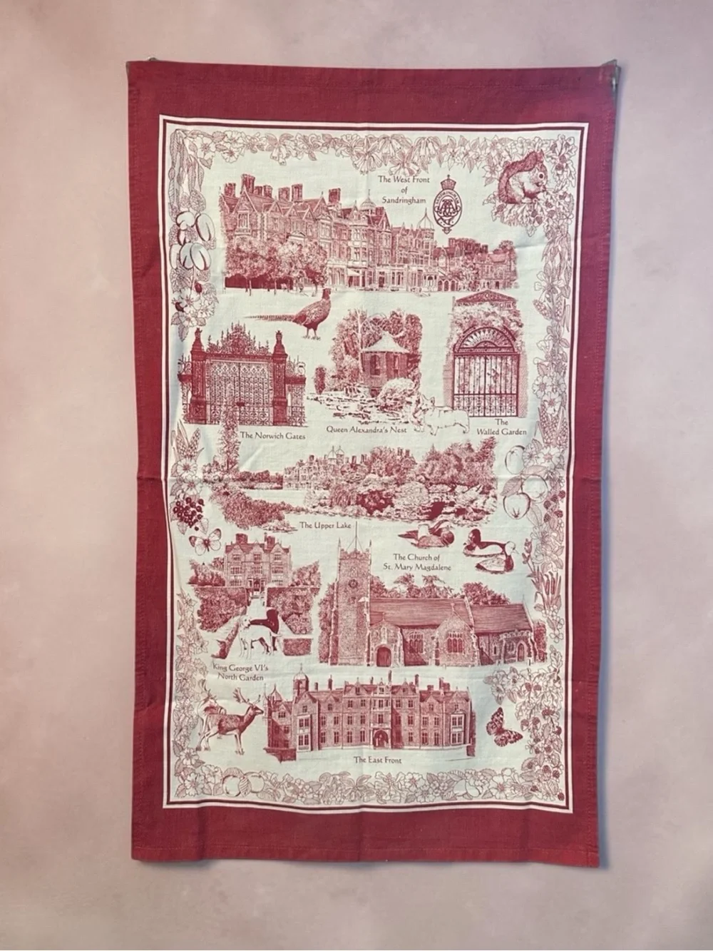 Countryside Art Scenic Tea Towel